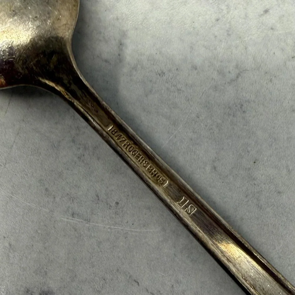 4 Antique First Love Silverplate 6 1/8